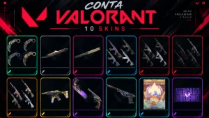 🔥 Conta Valorant Com Varias Skins - Kuronami - Rgx - E ++++