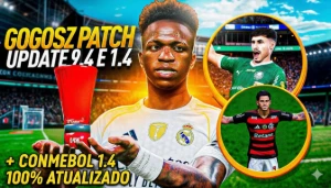 GOGOSZ PATCH UPDATE WORLD 9.4 + CONMEBOL 1.4 – 2026 COMPLETO