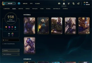 Conta League of Legends Todos os Campeões LOL