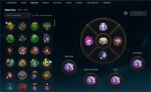 Conta League of Legends Todos os Campeões LOL