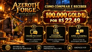 💰 100K Gold Wow | Qualquer Servidor | R$ 22,49 | 💰 - Blizzard