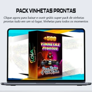 Pack Mais De 500 Vinhetas Prontas
