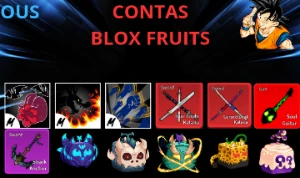 Conta blox fruits Sanguine Raça V4 Full Angel  - Roblox