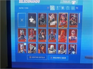 Conta Fortnite com salve o mundo