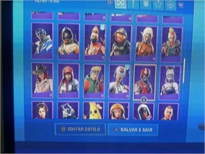Conta Fortnite com salve o mundo