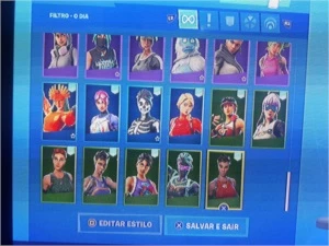 Conta Fortnite com salve o mundo