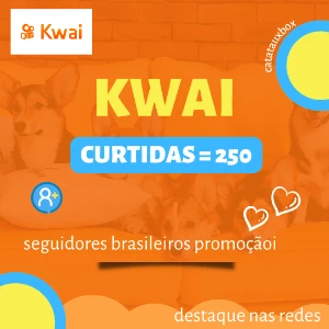 Curtidas KWAI - 250 likes PROMOÇÃO - Redes Sociais