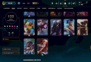 Conta de League of Legends, com TFT e Valorant inclusas. LOL