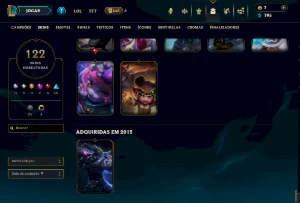 Conta de League of Legends, com TFT e Valorant inclusas. LOL