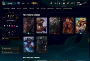 Conta de League of Legends, com TFT e Valorant inclusas. LOL