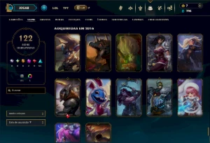 Conta de League of Legends, com TFT e Valorant inclusas. LOL
