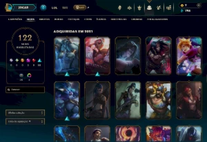 Conta de League of Legends, com TFT e Valorant inclusas. LOL