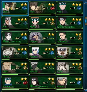 Conta naruto online top 54 com hindra,server s658 nagato - Outros