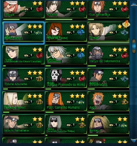 Conta naruto online top 54 com hindra,server s658 nagato - Outros