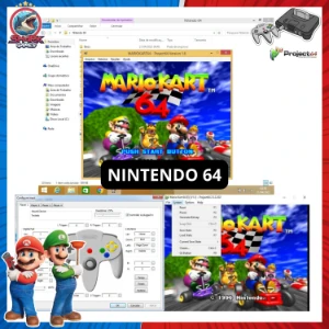 Pack Emulador Nintendo64 para PC + Coleção Completa de Jogos - Outros