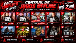 Pack 10 Jogos Completo + Site Organizado | Entrega Automátic - GTA