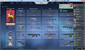 CONTA LOL D4 80 SKINS + VALORANT COM MUITA SKIN