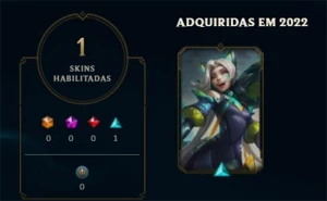 CONTA LOL DIAMANTE 4 - League of Legends