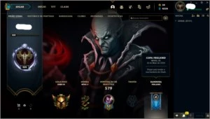 Conta League of Legends e Valorant LOL