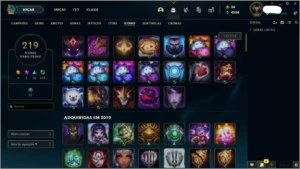 Conta League of Legends e Valorant LOL
