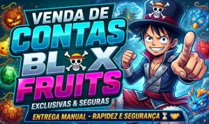 Contas Blox Fruit [20% DE DESCONTO] - Roblox
