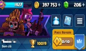 Conta De Clash Royale 8 Anos + Conta De Clash Of Clans Cv11!