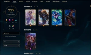 lol g2, 229 skins - League of Legends