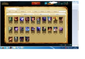 Conta lol Unranked/24 campeões/5 páginas de runas/4 skins - League of Legends