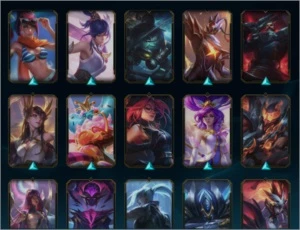 CONTA LOL - 163 skins sendo 2 Ultimates! - League of Legends