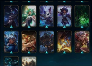 CONTA LOL - 163 skins sendo 2 Ultimates! - League of Legends