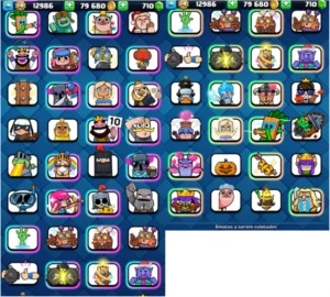 CONTA DE CLASH ROYALE FULL!