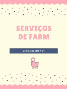 Serviços de Farm - Genshin Impact