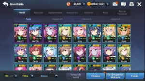 Conta Grand Chase Mobile Inicio | EMAIL PRÓPRIO