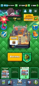 Conta Clash Royale Grande Campeão