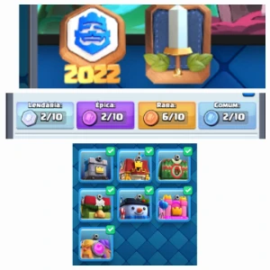 Conta Clash Royale Grande Campeão