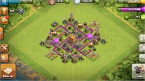 CONTA CLASH OF CLANS CV 6 FULL E CLASH ROYALE NV8