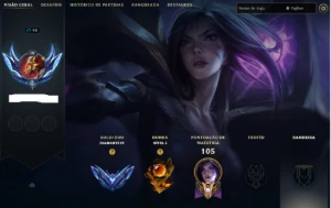 Conta Diamante 4 / Honra 5 League of Legends LOL