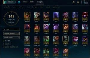 UFO CORKI, GOLD 1 (FLEX) , 82 CAMPEOES , 19 SKINS - League of Legends LOL