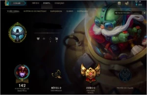 UFO CORKI, GOLD 1 (FLEX) , 82 CAMPEOES , 19 SKINS - League of Legends LOL