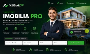 Imobilia PRO 2026 – Script PHP para Imobiliária com Painel - Sites, Lojas e Sistemas Prontos Sites e Scripts