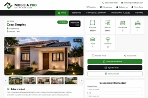 Imobilia PRO 2026 – Script PHP para Imobiliária com Painel - Sites, Lojas e Sistemas Prontos Sites e Scripts