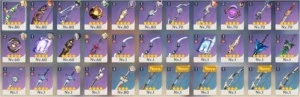 Conta AR 52, Venti, Childe, Mona, Keqing, Albedo e Qiqi - Genshin Impact