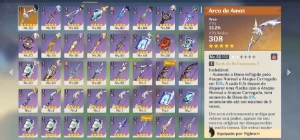 Conta Genshin Ar 55 10+ Personagens T5 1 Arma T5 - Genshin Impact