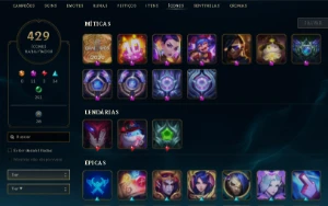 Conta Lol All Champs 300 Skins Sem Elo Md5 PREÇO NEGOCIAVEL - League of Legends