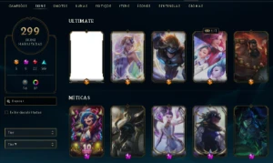 Conta Lol All Champs 300 Skins Sem Elo Md5 PREÇO NEGOCIAVEL - League of Legends