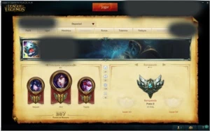 Conta League of Legends LOL