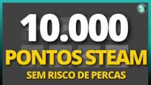 10.000 Pontos Steam (Steam Points) ON 24/7
