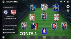 Conta 1 Fifa Ger 120 + Bale 119