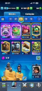 Conta Clash Royale Antiga 2016