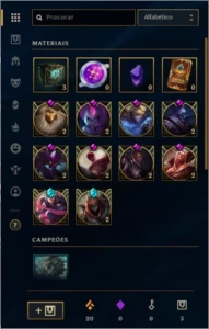 Conta League of Legends LOL